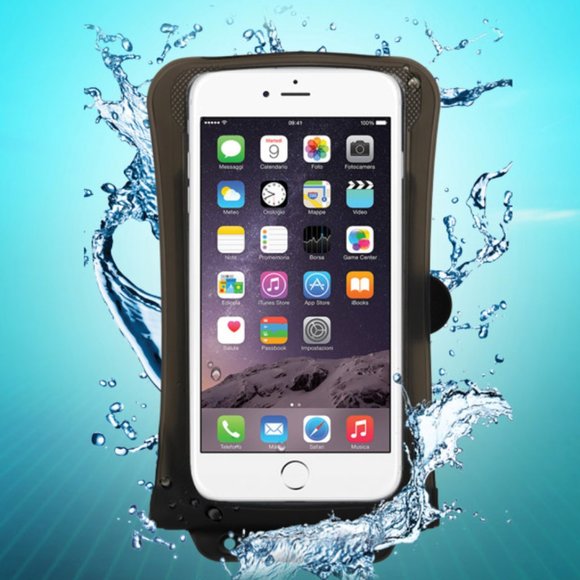 Waterproof Case Smartphone WP-C2 Dicapac Mobile Phone 14.5 cm 5.7" Cover Black - Picture 4 of 5